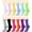 12 Solid Assorted, variant on 12 Pairs Women's Crew Socks Fancy Novelty Designed Size 9-11 Multicolor Solid Assorted