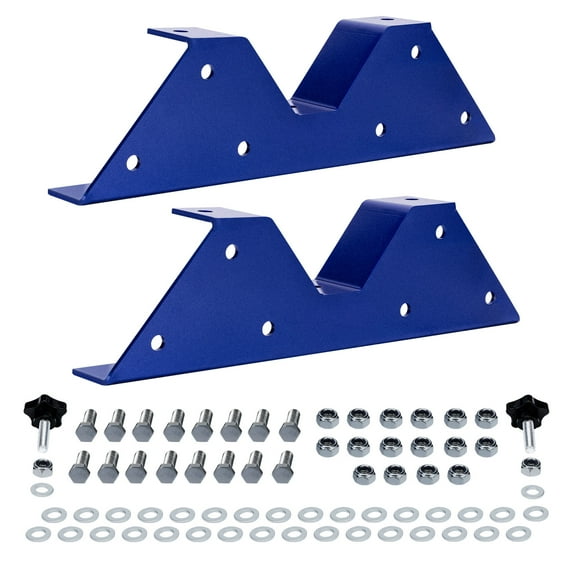 Maxpeedingrods Rear Bolt-on C Notch Frame Kit for Chevy C10 GMC C15 C1500 Pickup 2WD 1973-1987