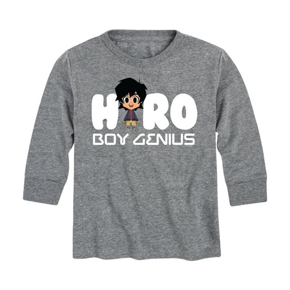 Big Hero 6 - Hiro Boy Genius - Youth Long Sleeve Graphic T-Shirt