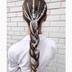 thumbnail image 5 of Ladies Fashion Pearl Tassel Braid Chain Hair Band Hair Piece Hair Accessories, 5 of 5