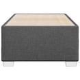 thumbnail image 5 of vidaXL Bed Frame without Mattress Dark Gray&nbsp;Twin XL Fabric, 5 of 16