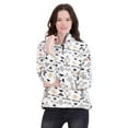 thumbnail image 4 of Canada Weather Gear Women's 1/4 Zip Aztec Printed Sherpa, 4 of 8