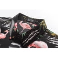 thumbnail image 5 of SSLR Hawaiian Shirt for Men Flamingo Short Sleeve Casual Button Down Shirts Summer Beach Shirt, 5 of 9
