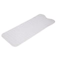 thumbnail image 2 of YYAo Upgrade Large Bath Mat - Non Slip Bathtub and Shower Mat - Long Bath Tub Floor Mats with Suction Cups, Drainage Holes, Machine Washable Bathmat for Bathroom, Clear, 2 of 12