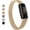 Rose Gold, variant on for Fitbit Inspire 3 Bands Women Men, Stainless Steel Metal Mesh Loop Adjustable Magnetic Wristband Replacement Straps Compatible with Fitbit Inspire 3 Fitness Tracker