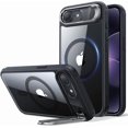 thumbnail image 1 of Funda Magnética Negra Transparente con Soporte para Almacenamiento para iPhone 17e / 16e, 1 of 8
