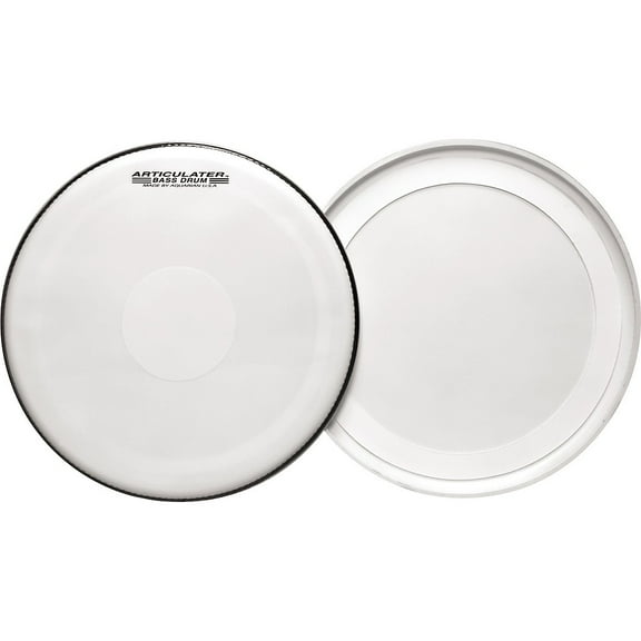 Aquarian Articulator Bass Drum Head White 28 in.