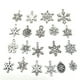 thumbnail image 1 of Sonducket 1 Juego de decoración de aleación, elementos exquisitos de copo de nieve, colgante de collar, duradera, adorno para mujeres, niñas, Type3 NO3, 1 of 6