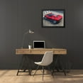 thumbnail image 3 of Stephen Chambers 18x15 Black Modern Wood Framed Wall Art Titled - Ferrari Daytona Sp3 2, 3 of 6