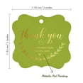 thumbnail image 7 of Inkdotpot Pack Of 100 Real Gold Foil Bracket Shape Paper Tags Thank You For Sharing Our Special Day Bridal Shower-Baby Shower-Retirement-Wedding-Birthday Favor Hang Tags, 7 of 7