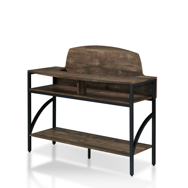 Furniture Of America Rogers Transitional 2 Shelf Console Table Oak Com Furniture Of America Rogers, Mainstays Sumpter Park Console Table Assembly Instructions