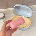 thumbnail image 1 of Jabonera con Tapa y Drenaje, Diseño Europeo, para Baño, Directa de Fábrica, 1 of 6