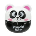 thumbnail image 2 of Animal Mechanical Kitchen Timer Cooking Counters Cute Panda Shape Reminder ABS Material, 2 of 7