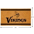 thumbnail image 2 of Minnesota Vikings 16" x 28" Logo Turf Mat, 2 of 3