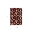thumbnail image 5 of 9' x 13'  Polypropylene Red Area Rug, 5 of 8