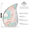 thumbnail image 2 of SUBSH Abstract Urn For Human Ashes - Urns For Adults Men - Cremation Urns Large - Combo 1 Large & 2 Small - Urns For Mom - Urn For Ashes For Women - Cremation Memorial, 2 of 2