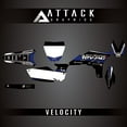 thumbnail image 3 of Attack Graphics Custom Velocity Complete Bike Graphics Kit for Yamaha YZ250F 2010, 3 of 3