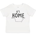 thumbnail image 3 of Inktastic It's Home- State of Iowa  Outline Distressed Text Boys or Girls Baby T-Shirt, 3 of 5