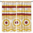 thumbnail image 3 of Boys Playroom Home Decor Blackout Curtains, Ethnic Totem Patterns Soundproof Curtains, Minimalist Geometric Graffiti Child Door Curtains for Door Window Low Profile Luxury Comfort-W52xL84in, 3 of 6