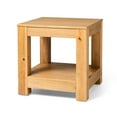 thumbnail image 1 of Open Box Maven Lane Paulo Wooden Side Table in Weathered Natural Finish, 1 of 6