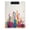 Jazz Saxophone, variant on Iauyy A4 Foldable Binder Clipboard with 2 Clips, Waterproof & Scratch Resistant,Holds 80 Sheets,Rose Logo