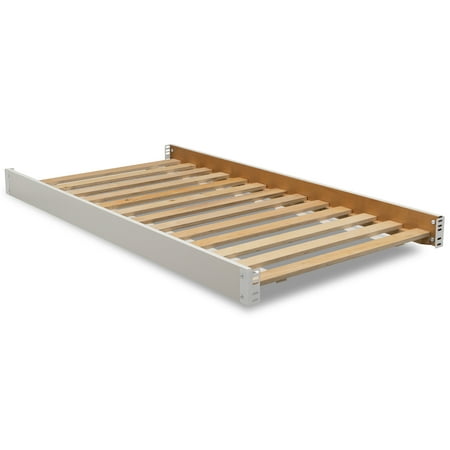 Delta Children Twin Size Wood Bed Rail #W0090, Bianca White