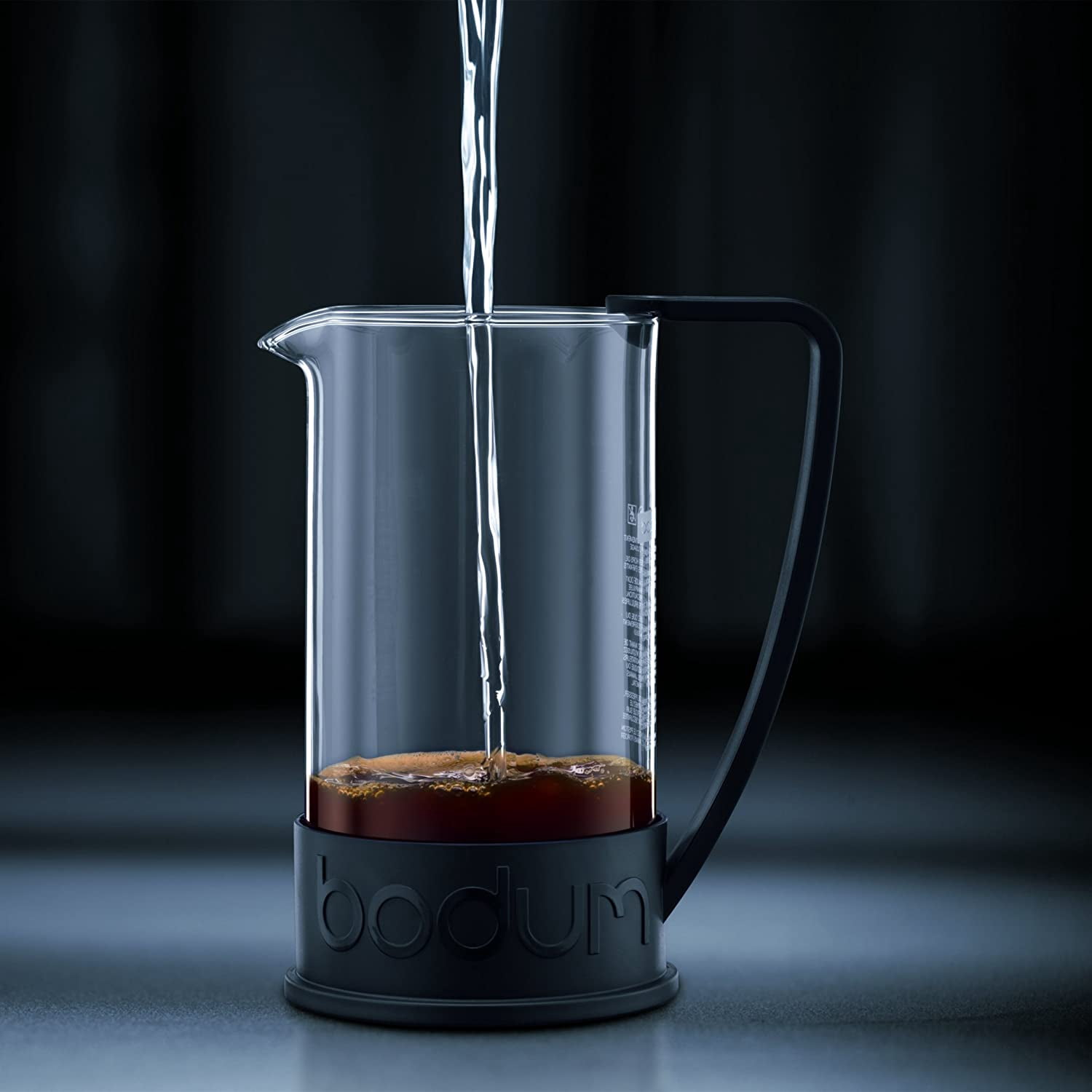 Bistro Burr Coffee Grinder with 12 Settings for Espresso to French Press, Black