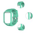 thumbnail image 4 of Correa de reloj de silicona para muñeca, correa de repuesto para TomTom 2 3 Runner 2 3 Spark 3, azul Inevent EL2367-09B, 4 of 7