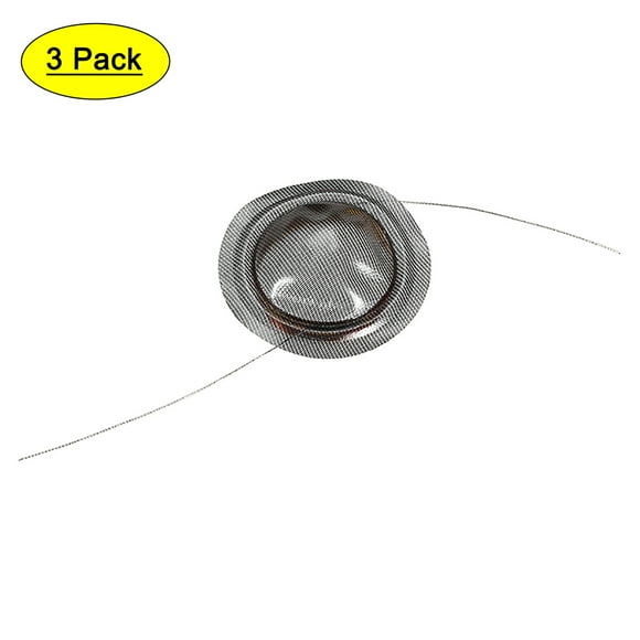 Reemplazo de diafragma de membrana de cúpula de seda de altavoz de audio de bobina de voz de tweeter de 19mm 3pcs