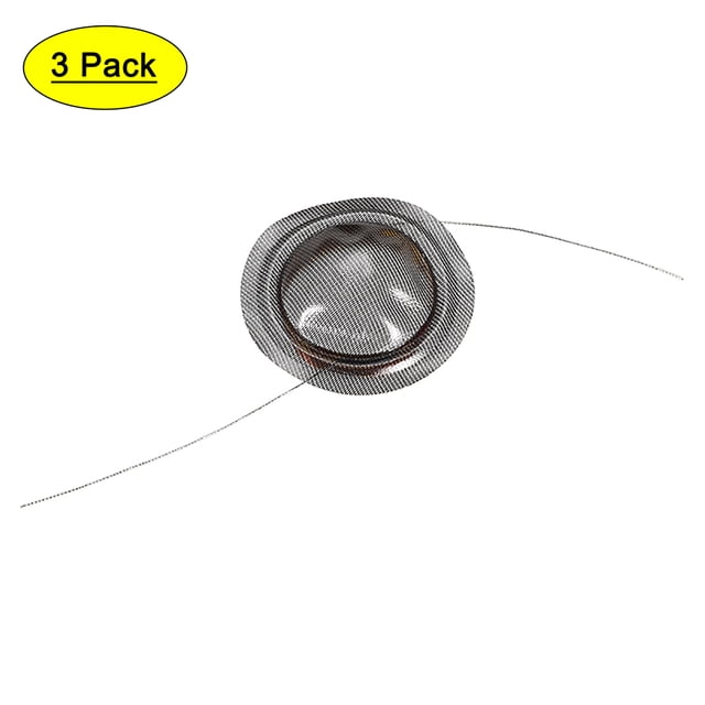 Reemplazo de diafragma de membrana de cúpula de seda de altavoz de audio de bobina de voz de tweeter de 19mm 3pcs