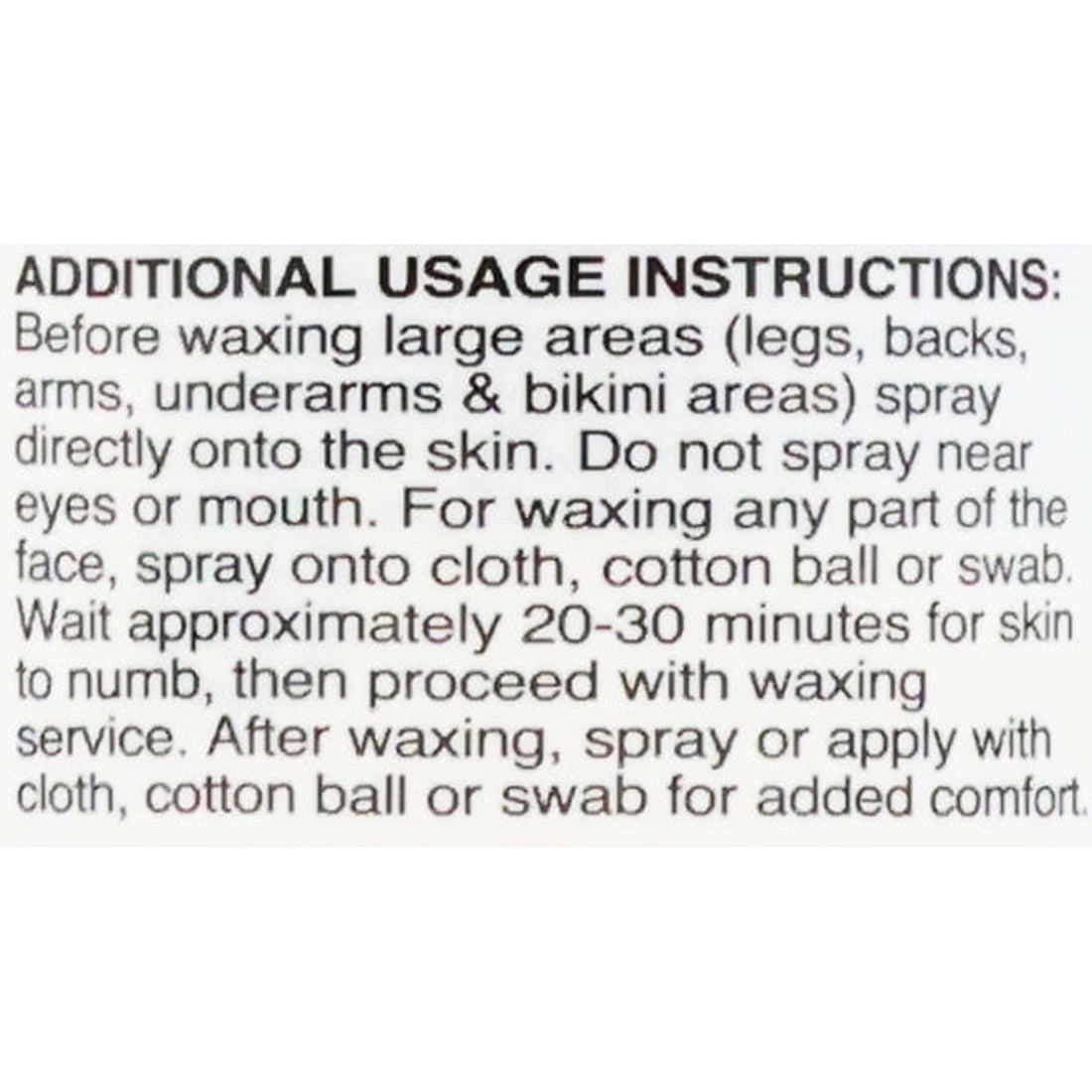 Gigi Anesthetic Numbing Spray, For Sensitive Skin 1.5 Oz.