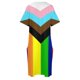 thumbnail image 5 of Vestido caído con bolsillo para mujer elegante traje de verano con bandera arcoíris venta orgullo progresivo, 5 of 7