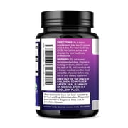 Lions Mane Supplement Capsules - Lions Mane 1000mg Per Serving - Extra Strength Lion’s Mane Mushroom - Superfood for Natural Memory, Focus, Brain, Immune Health Support - Bottled in USA, 120 Capsules
