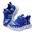 thumbnail image 3 of Akiihool Toddler Shoes Boys Boys Girls Cleats Youth Athletic Outdoor Trainning Shoes (Blue,9), 3 of 9