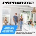 thumbnail image 2 of Set de juego Popdarts PRO Pack con marcador objetivo Wigglenobber, 2 of 8