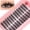 DIY-SET-595（30D）, variant on 216 Clusters Individual D‑Curl False Eyelashes, Daily & Active Wear 8‑16mm, DIY Segmented Grafting, Fluffy Volume Lashes
