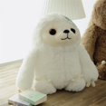 thumbnail image 5 of Cartoon Sloth Shaped Plush Doll Large Sloth Stuffed Animal Toys Cute Bedroom Decor Plushie Figures, 5 of 7