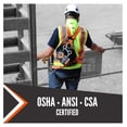 thumbnail image 5 of Warthog Fall Protection Safety Harness with Back D-Ring, OSHA & ANSI Compliant, 3XL, 5 of 8