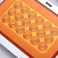 thumbnail image 2 of Plafon Rectangular 18 Led Arillo Gel Bisel Cromado 12-24v 2pz Belug, Naranja, 2 of 5