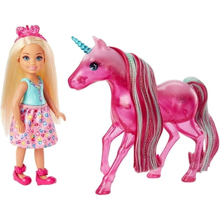 Barbie Dreamtopia Chelsea Doll And Unicorn