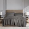 thumbnail image 3 of Hometrends 300 TC Brushed Percale Flat Sheet, 3 of 5