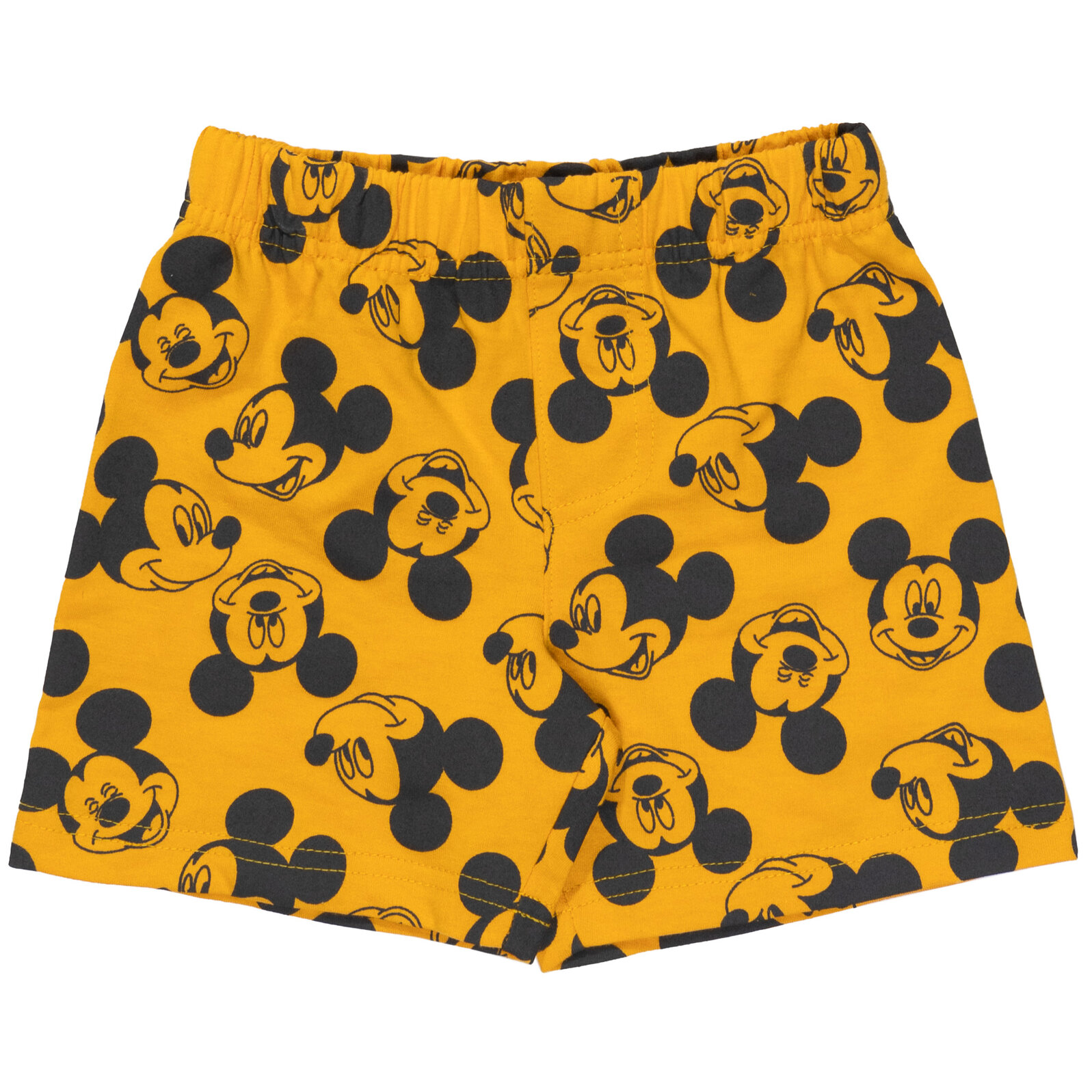 Disney Mickey Mouse Newborn Baby Boys French Terry Sweatshirt and Shorts Newborn to Toddler - image 3 of 5