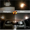 thumbnail image 3 of 24 Pieces Dome Light LED Car Interior Bulb Kit Set 194 T10 DE3175 578 31mm 42mm Bulbs Interior Replacement Lights for Car Map License Plate Door Side Marker Cornering Trunk Light - Warm White, 3 of 8