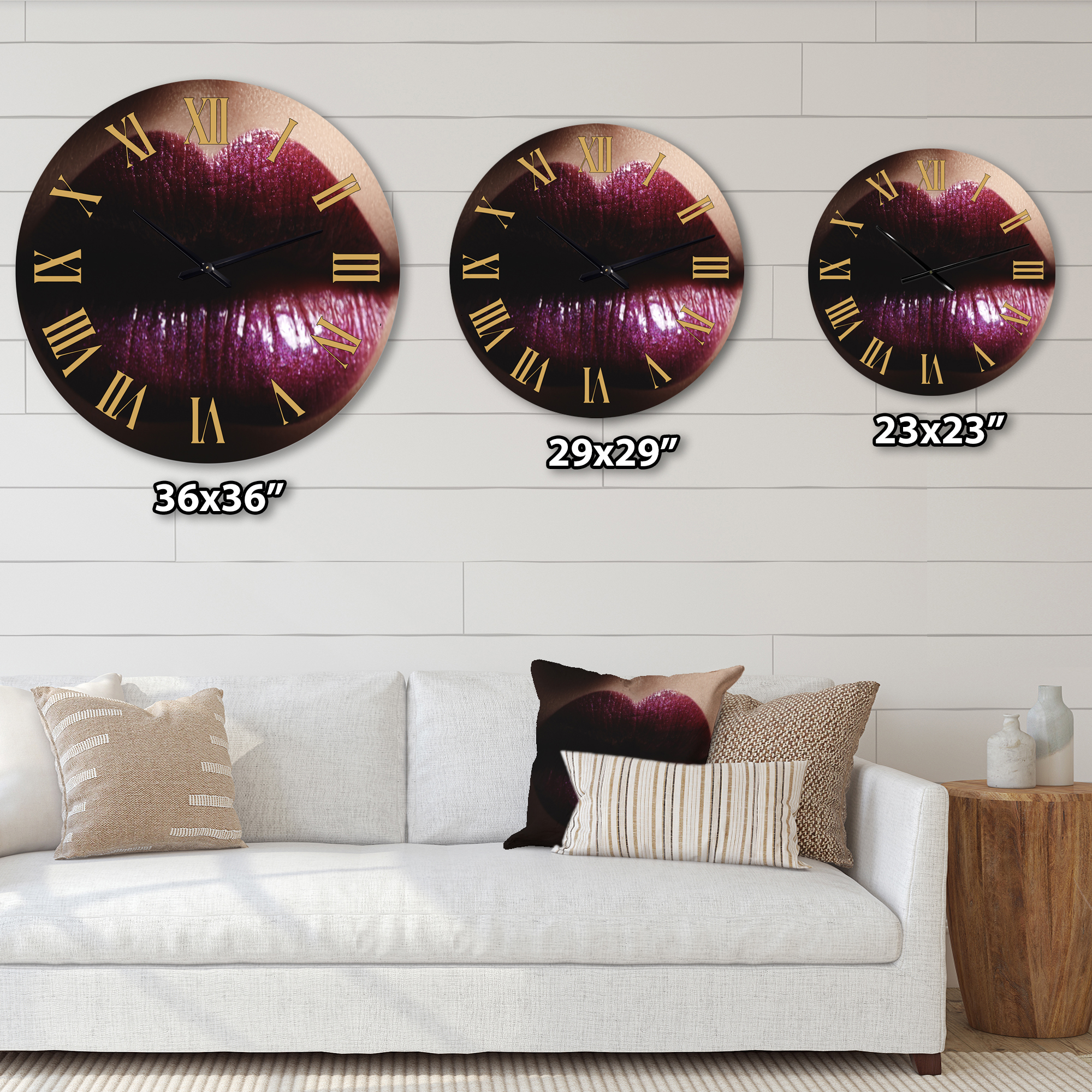 Designart 1 in Quartz Modern/Contemporary Wall Clock