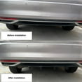 thumbnail image 3 of Rear 4PCS Car Rear Lower Spoiler Sporty Universal Rear Bumper Chassis Diffuser Lip Wing Splitter For 1 Series E90 E91, 3 of 8