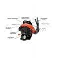 thumbnail image 2 of ECHO PB-580T Backpack Leaf Blower, Gas, 510 Cfm, 215 mph, 2 of 4