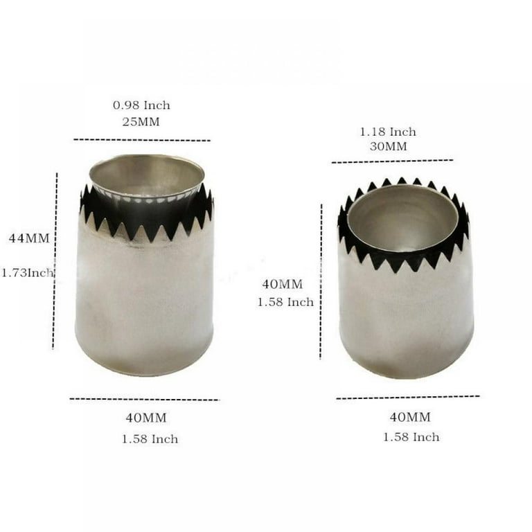 Clearance! Piping Cake Nozzles Tips Sultan Ring Tip DIY Baking