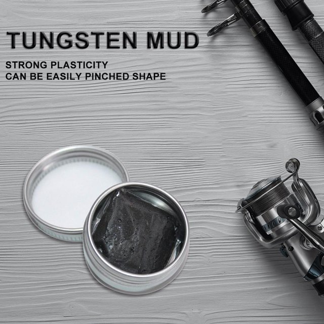 Aparejo de plomo para barro de tungsteno de 15g FLhrweasw Nuevo