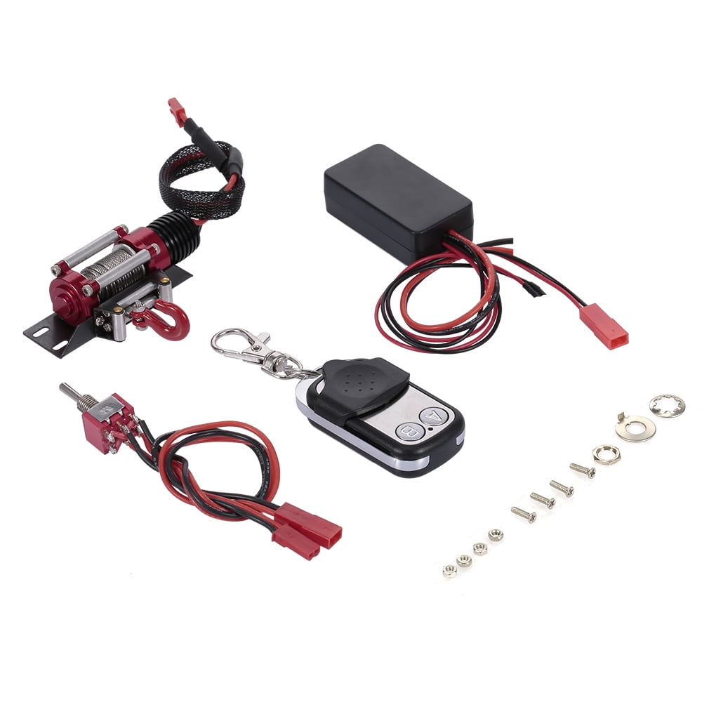 1/10 RC Rock Crawler Steel Wired Automatic Crawler Winch Control System and S2Y6 