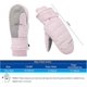 thumbnail image 2 of Winter women's ski gloves, waterproof touch screen snow gloves, non-slip warm windproof snowboard gloves for skiing hiking cycling, 2 of 5